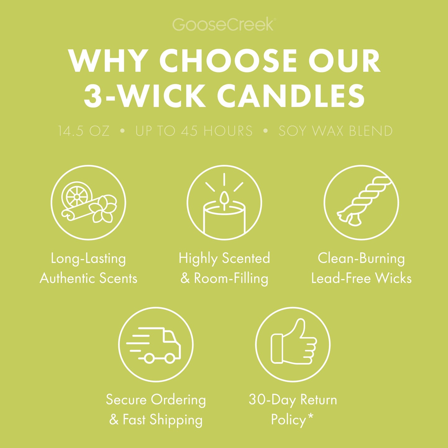 Honeydew Melon 3-Wick Candle
