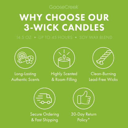 Coastal Rain Storm 3-Wick Candle