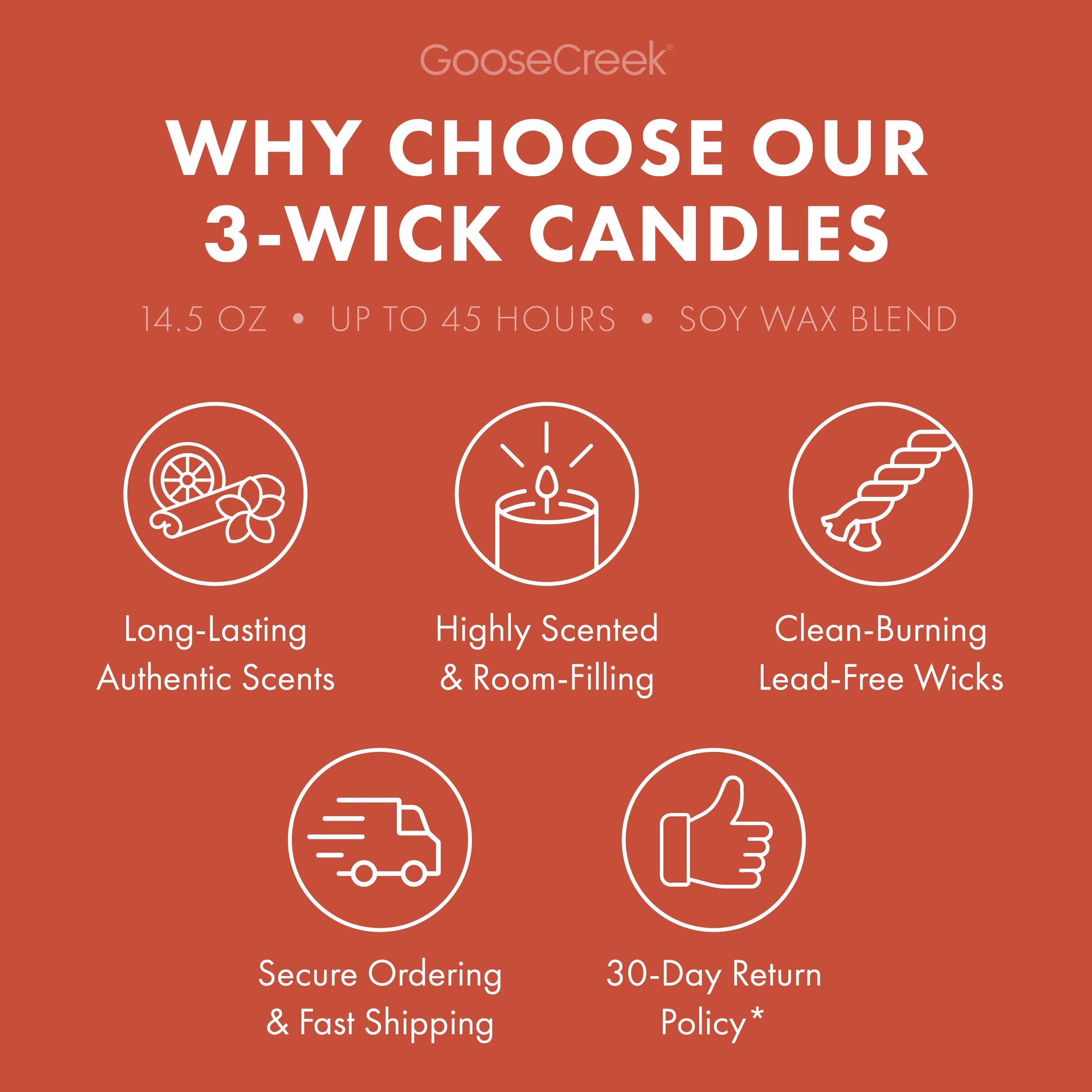 Lost at Sea Odor Eliminating 3-Wick Candle