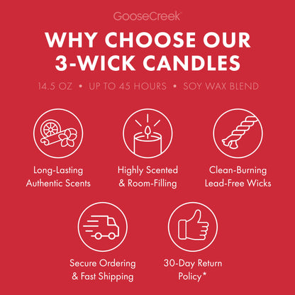 Lumberjack 3-Wick Candle