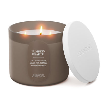 Pumpkin Hearth 3-Wick Candle