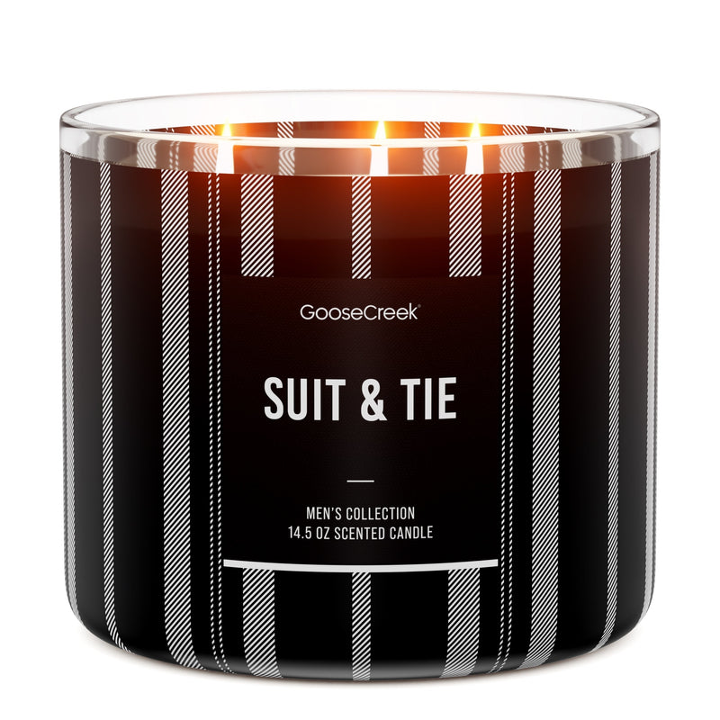 Suit & Tie 3-Wick Candle Drop 2-0063