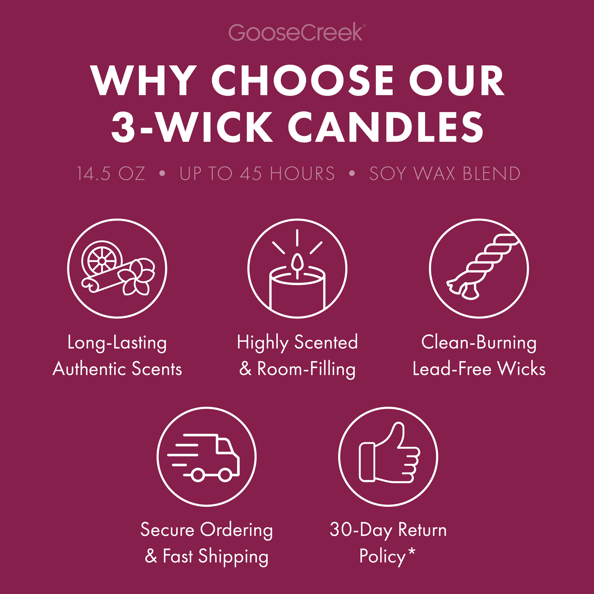 Under A Spell Large 3-Wick Candle
